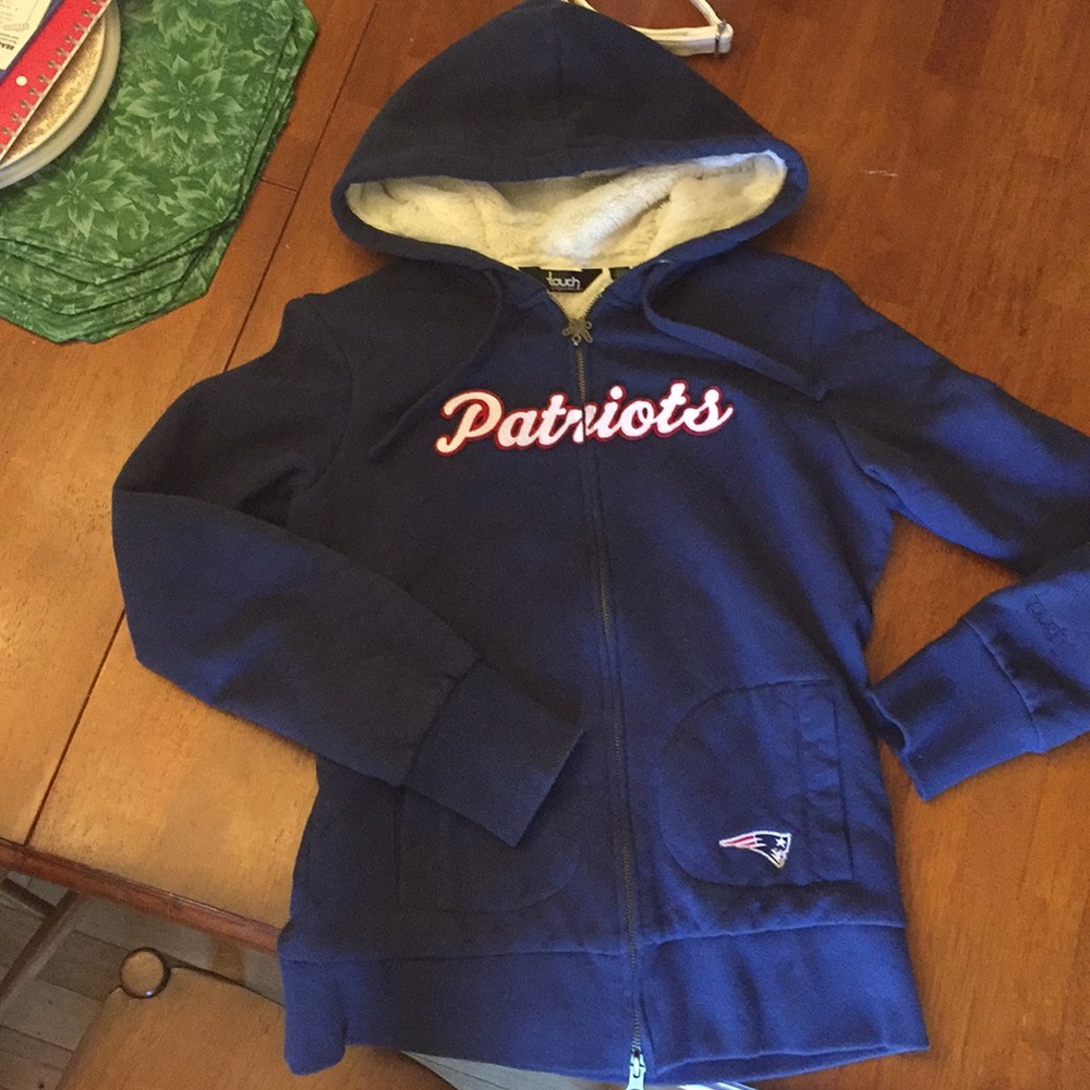 New England Patriots zip hoodie